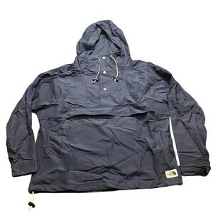 Rare North Face 1/2 Snap Hooded Windbreaker Jacket Unisex‎ Men M Women L